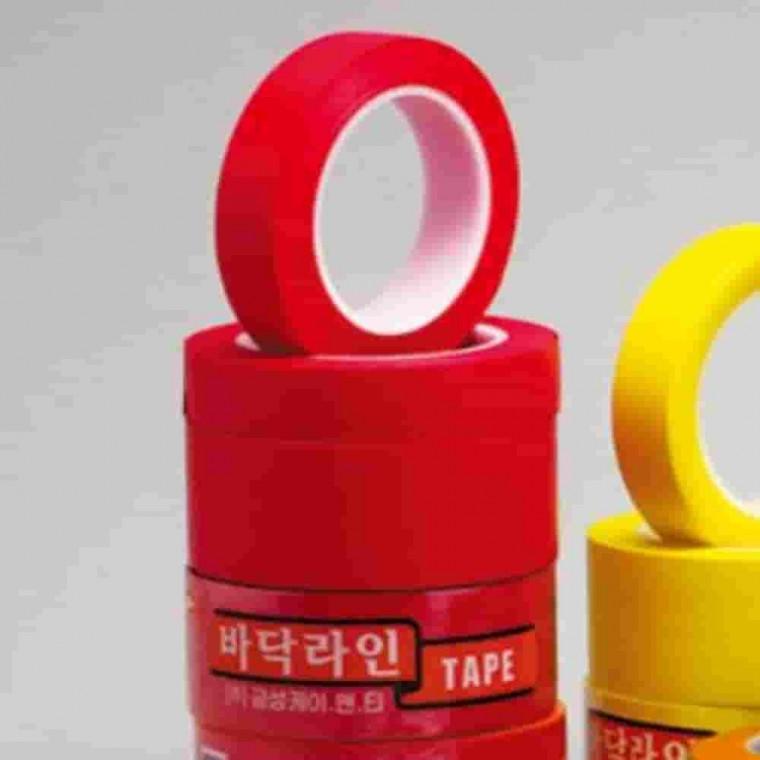 바닥라인테이프 48mmx33m 적 인테리어테이프 게시판꾸미기 디자인테이프 화이트보드테이프