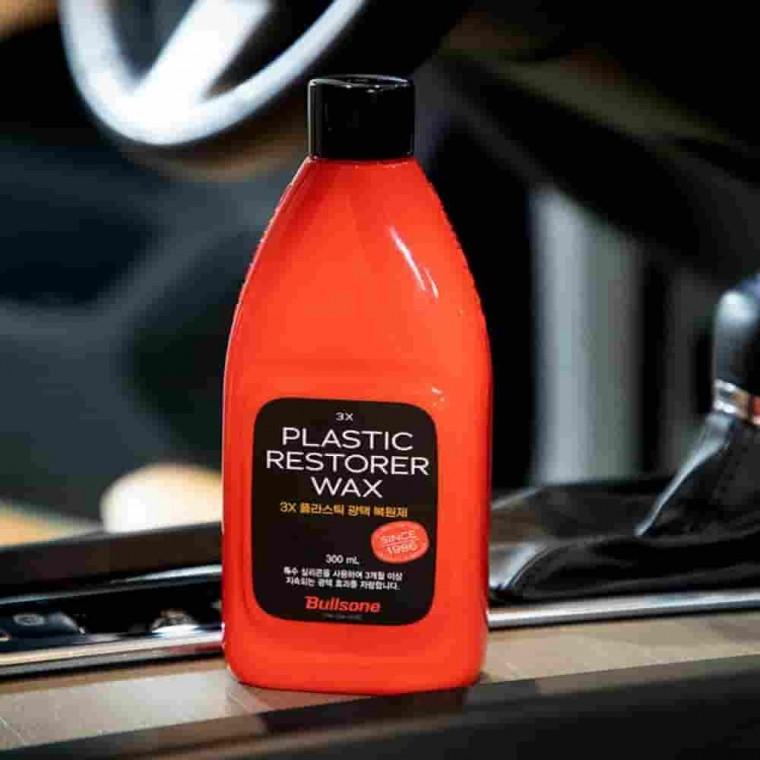 플라스틱 광택복원제 300ml 자동차세차용품 셀프세차용품 색상복원 차량용광택제 차량내부세정제