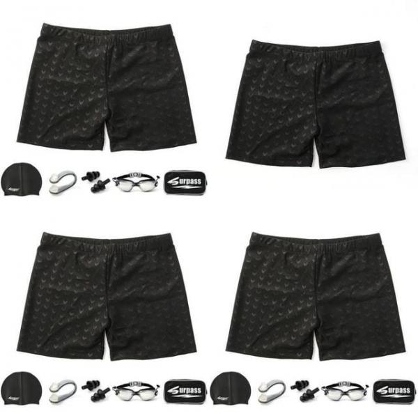 남성 실내 수영복 6종세트 S 실내강습장 수영바지