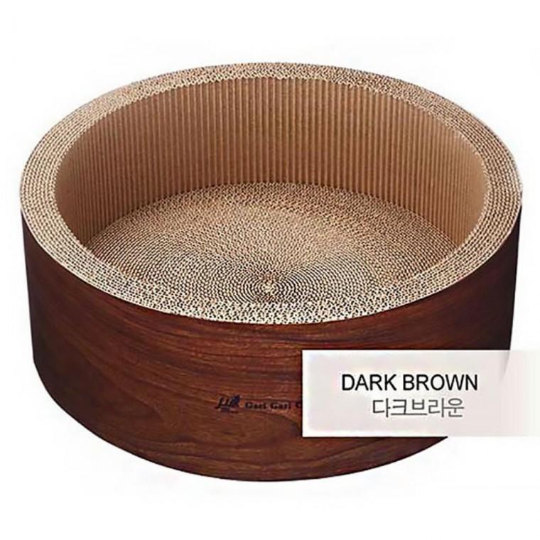 고양이스크래쳐 브라운 고양이원형스크래처 스크래쳐고양이 고양이스크레처