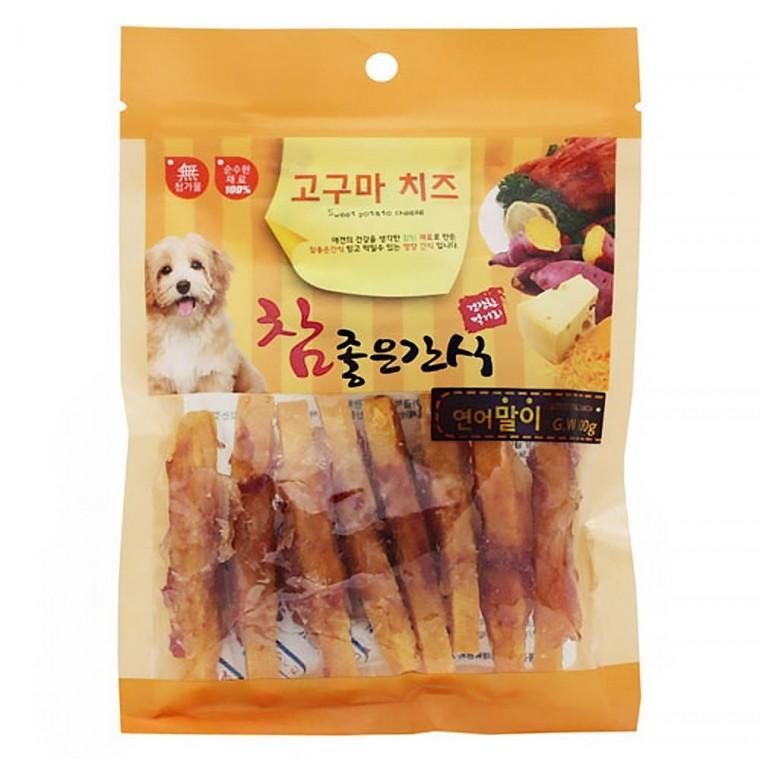 애완동물간식 연어말이 강아지간식선물 반려견간식 애견간식