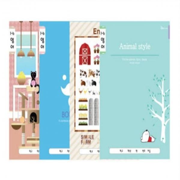 초등노트 1-6 영어 10권 디자인랜덤 영어공책 초등학생공책