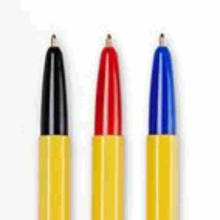 볼펜 1.0mm 청 12개입 직장인볼펜 단체볼펜 유성볼펜 사무용볼펜