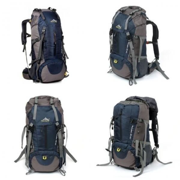 방수 대형 등산가방 50L 네이비 베낭 등산백팩