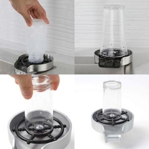 자동 컵 세척기 실버 커피숍 컵세척