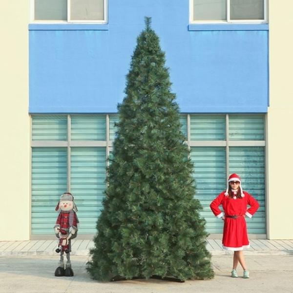 400cm 대형 뉴리얼 솔잎 트리 ABC 대형트리 크리스마스대형조형물