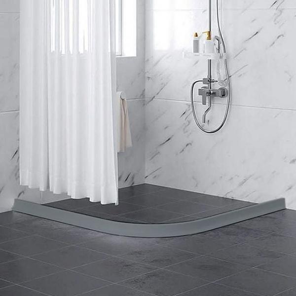 유연한 T자형 실리콘 물막이(높이 5cm) (그레이)