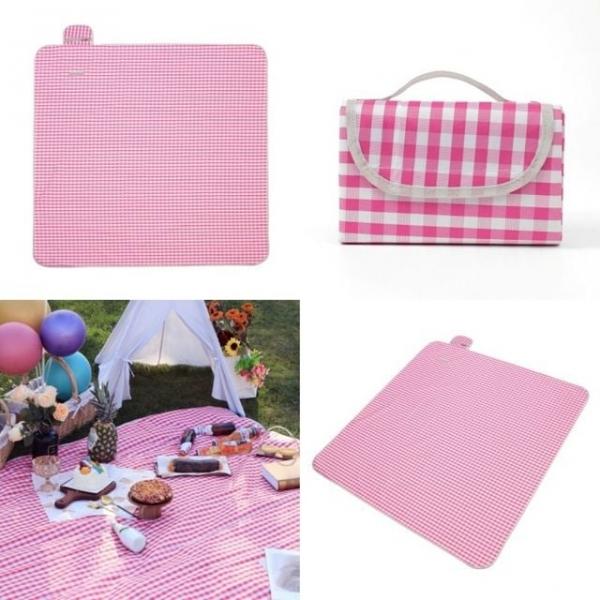방수돗자리 140x150cm 핑크 해수욕장돗자리 비치돗자리 휴대용돗자리