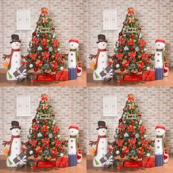 150cm 카니발레드 뉴리얼 솔잎트리 풀세트 성탄절교회장식 온천