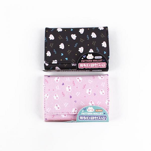 E10] 10000 캐릭터 패턴 3단 지갑2 1개
