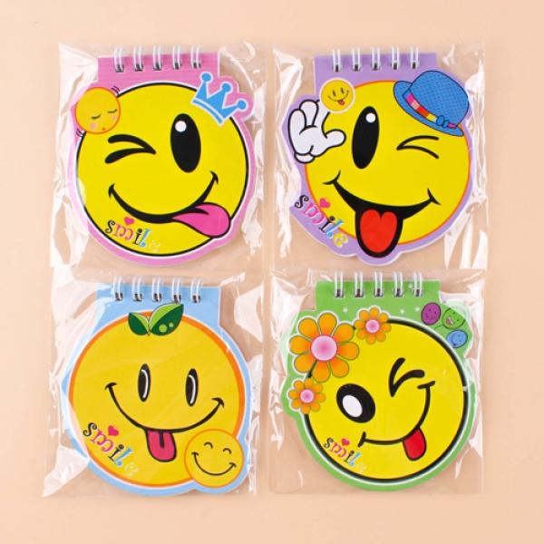 211D] 1000 이모티콘 미니 상철 수첩 (12개세트)