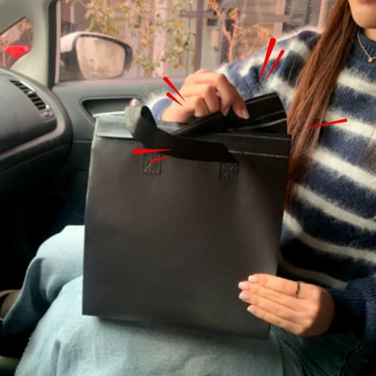 보온보냉 쇼핑백 블랙 중 보냉쇼핑백 보온보냉가방