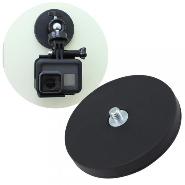 자석 1/4 나사 브라켓 마운트 거치대 66mm 조명 홈캠