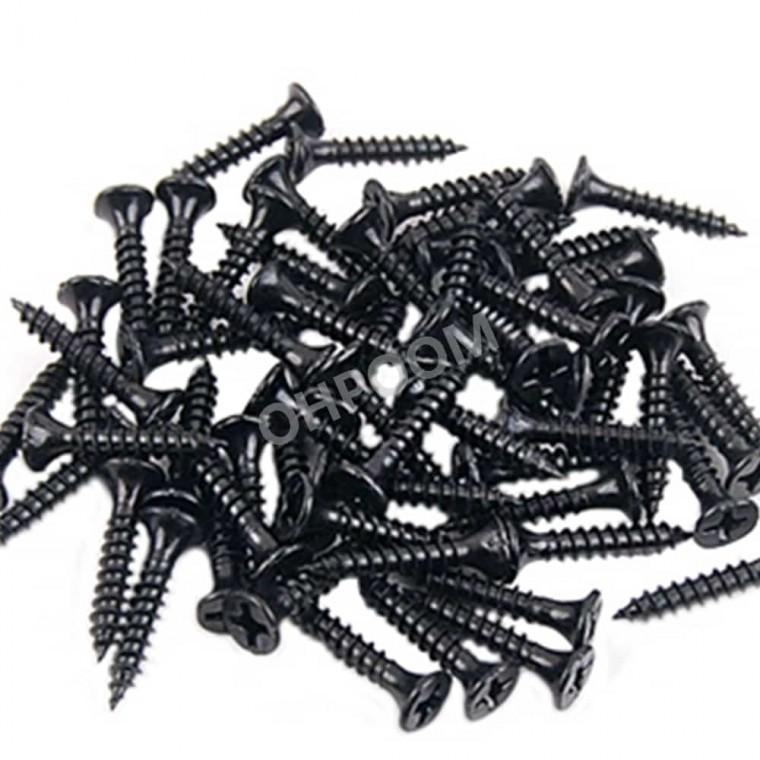 피스 3.5mm 흑색 봉 작은나사 스크류피스 피스규격