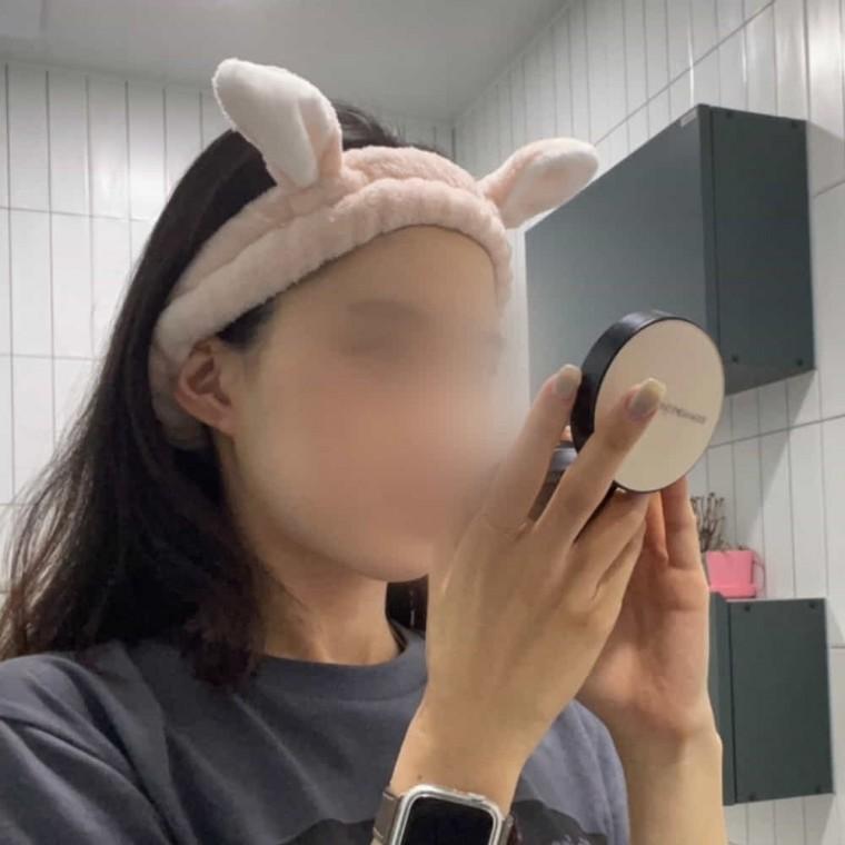 토끼 세안밴드 핑크 세안헤어밴드 세안용헤어밴드