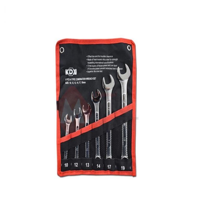 A타입 렌치세트 6P KCW-6S 렌지 라쳇핸들 소켓렌치