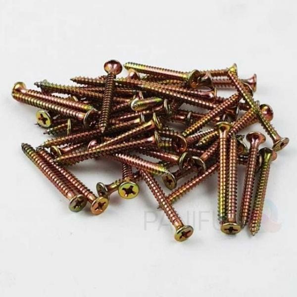 3.5mm 접시피스 3.5x25 목재 십자나사 피스못 칼블럭 스크류나사 칼브럭
