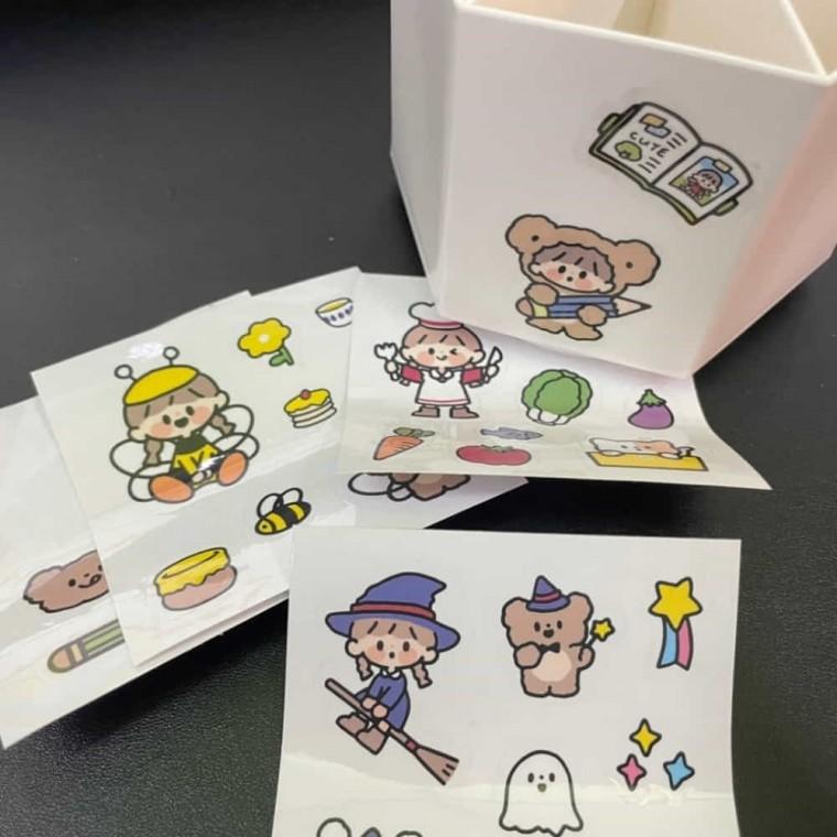 회전 연필꽂이 회전식연필꽂이 오거나이저