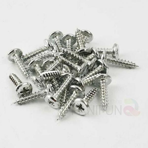 4mm 평머리나사 4x20 목재 목재볼트 목재피스 목공나사 침대볼트 가구나사