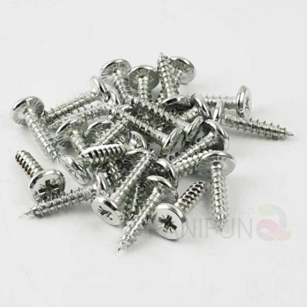 4mm 평머리나사 4x16 니켈 고정피스 철피스 목재용피스 접시피스 목재나사