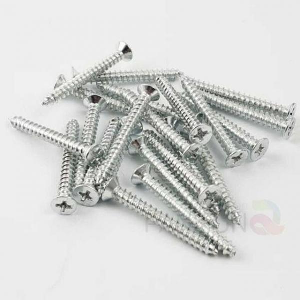 4mm 접시피스 4x16 백색 목재피스 철판나사 접시머리나사 철피스 철판피스