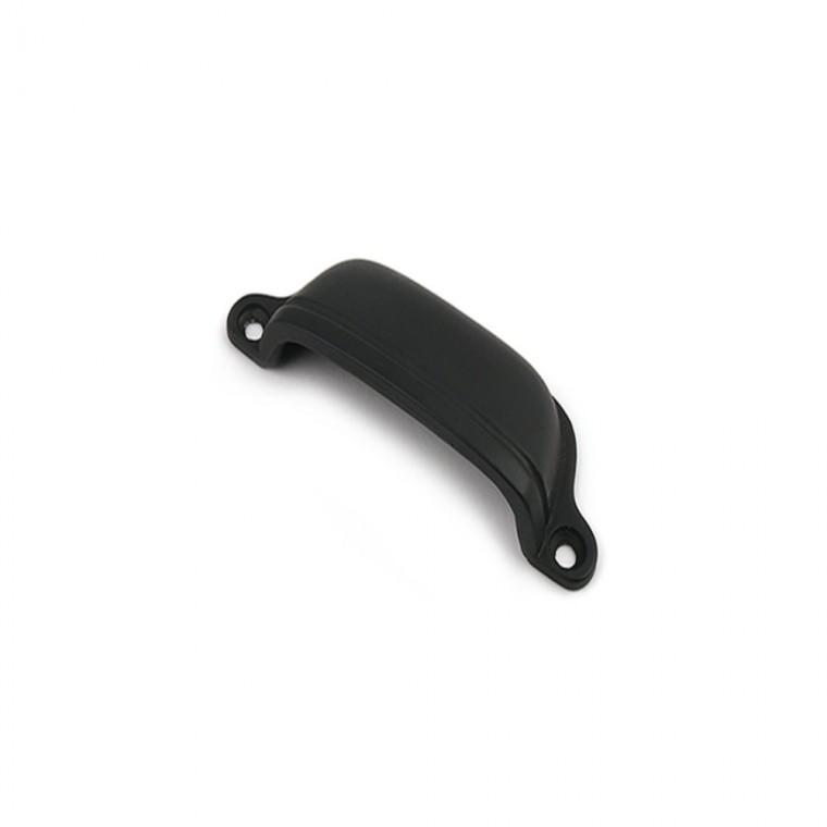 2구 손잡이 흑색무광 나사간격 76mm 옷장손잡이 씽크대손잡이 장롱손잡이
