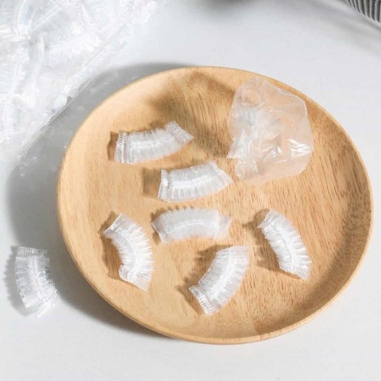 비닐 귀마개 100P 미용도구 염색귀마개