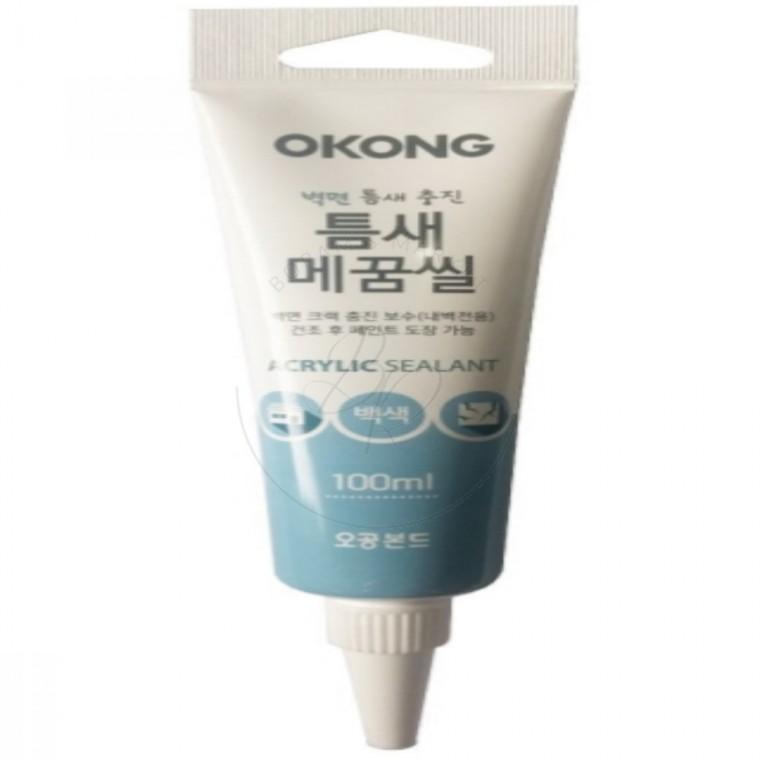실리콘 틈새충진 크랙보수 벽지테두리접착 충전재 벽면
