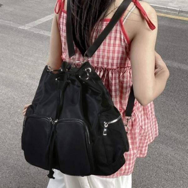 버클 여성 포켓 데일리 모던 크로스백