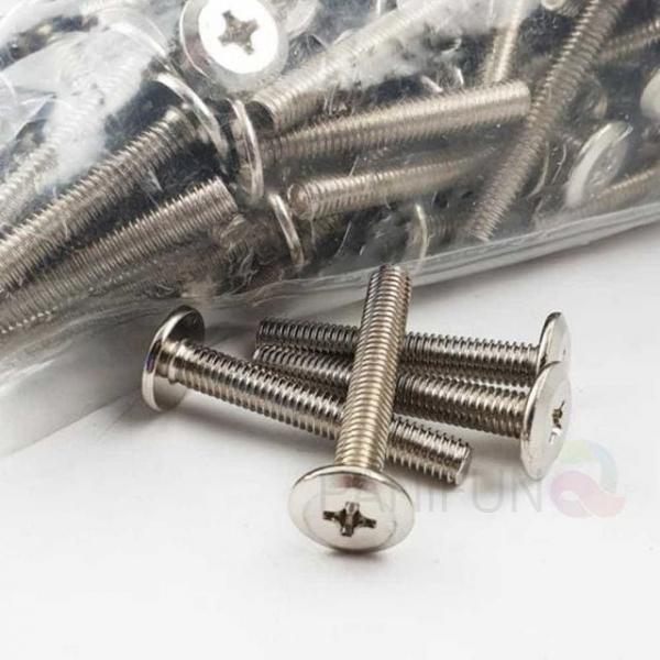 6mm 니켈 6x35 평볼트 조인트볼트 볼트M6 인서트볼트 커넥팅볼트 6MM볼트