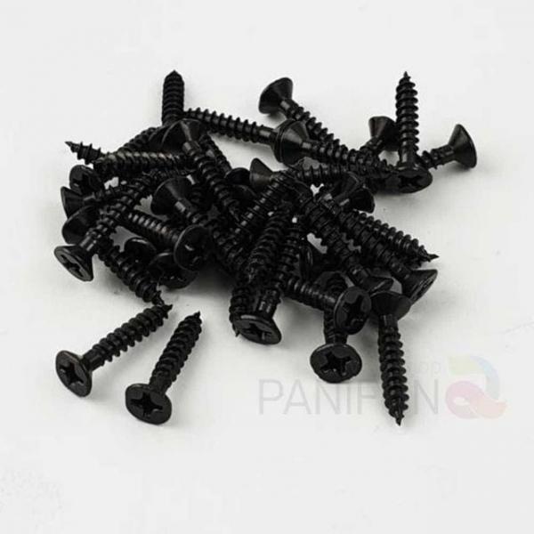 3mm 접시피스 3x21 흑색 목재 십자나사 목재나사 목재피스 접시머리피스 목공피스