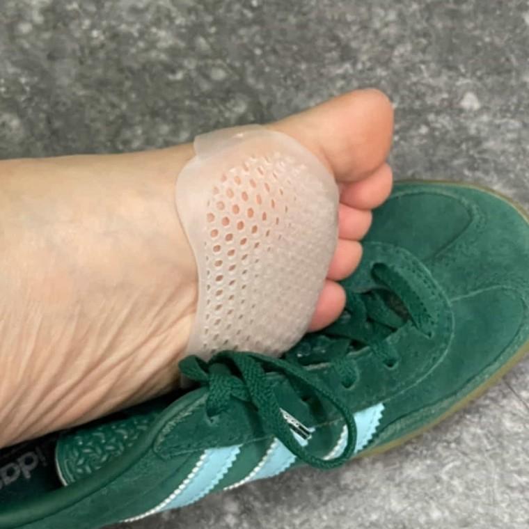 통풍형 앞꿈치패드 화이트 여자신발깔창 물집방지패드