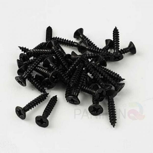 3mm 접시피스 3x10 흑색 목재 목재피스 접시머리나사 목재용피스 목재나사 고정피스