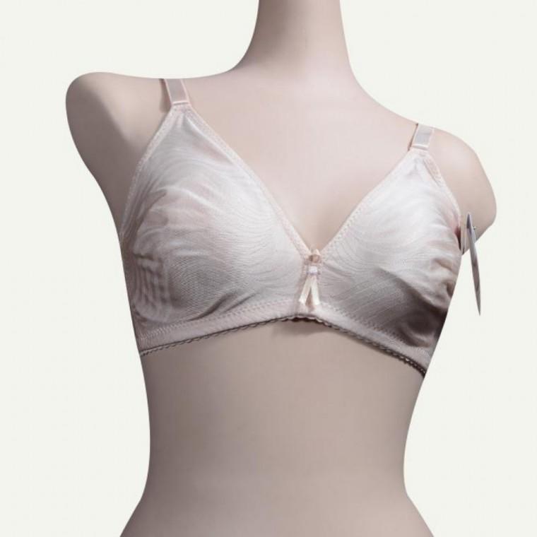 노와이어 홑겹 브라 여자속옷 인견브래지어 노와이어브래지어