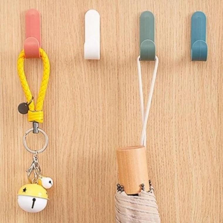 모자 화이트 벽옷걸이 벽걸이 행거 4개 우산 벽걸이후크 마스크 소품걸이 후크