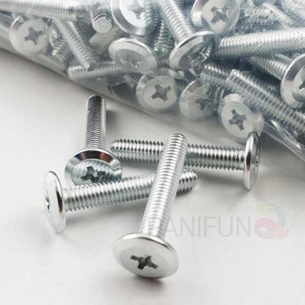 6mm 6x30 평볼트 가구연결 십자볼트 납작머리 연결볼트 접시볼트 접시나사