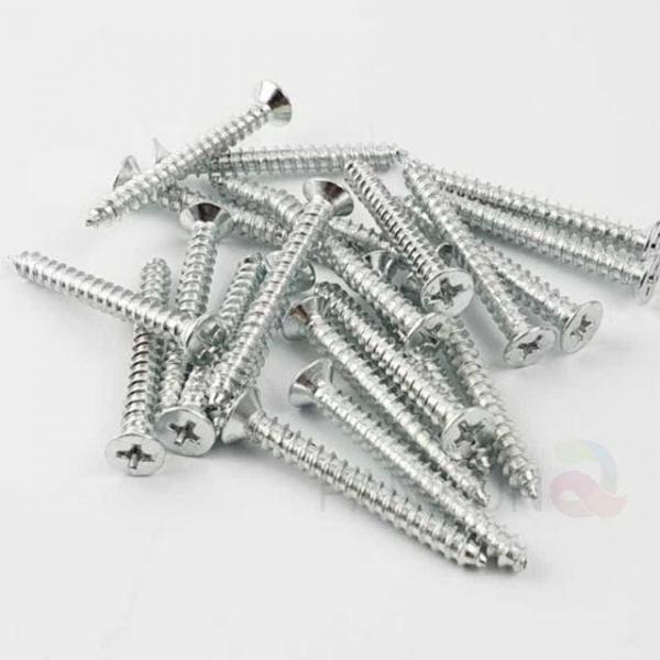 4mm 접시피스 4x38 백색 가구자재 목공피스 스크류피스 목재용피스 접시나사