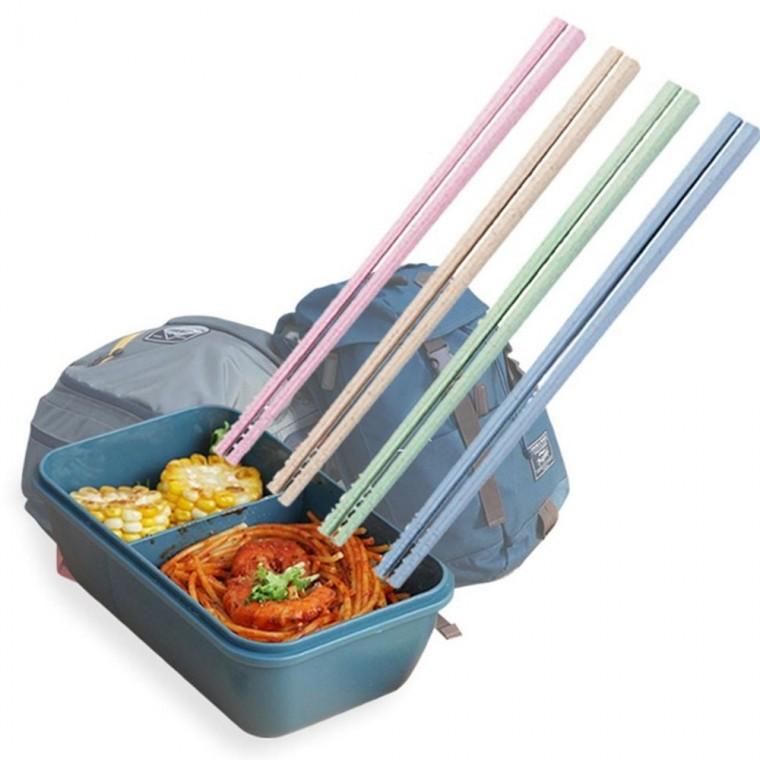 휴대용 캠핑 젓가락 가벼운젓가락 칼라젓가락
