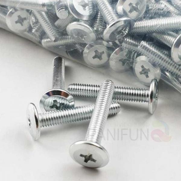 6mm 6x60 평볼트 가구연결 고정너트 조립볼트 풀림방지너트 평볼트너트 볼트너트