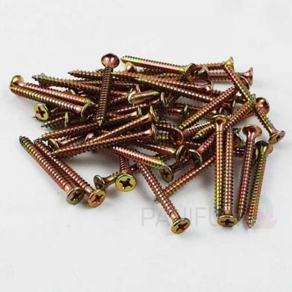 3.5mm 접시피스 3.5x42 목공 철판피스 목재나사 목재용피스 철피스 접시머리나사