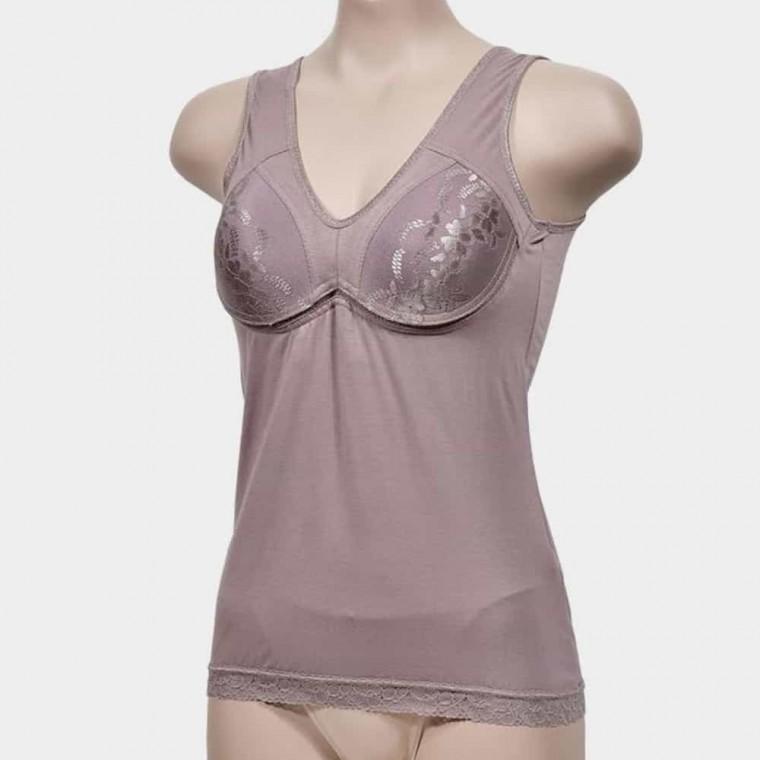 A컵 B컵 공용 몰드 브라런닝 여자속옷 인견브라런닝 여성런닝나시