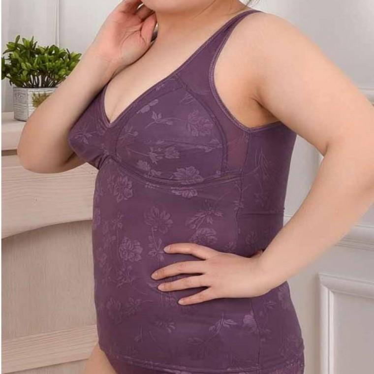 사이즈 여성 브라런닝 빅사이즈여성브라 노와이어브라탑 일체형브라런닝
