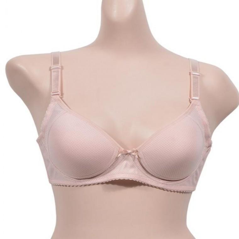노와이어 B컵 브라 여성속옷 여성브라 베이지브라
