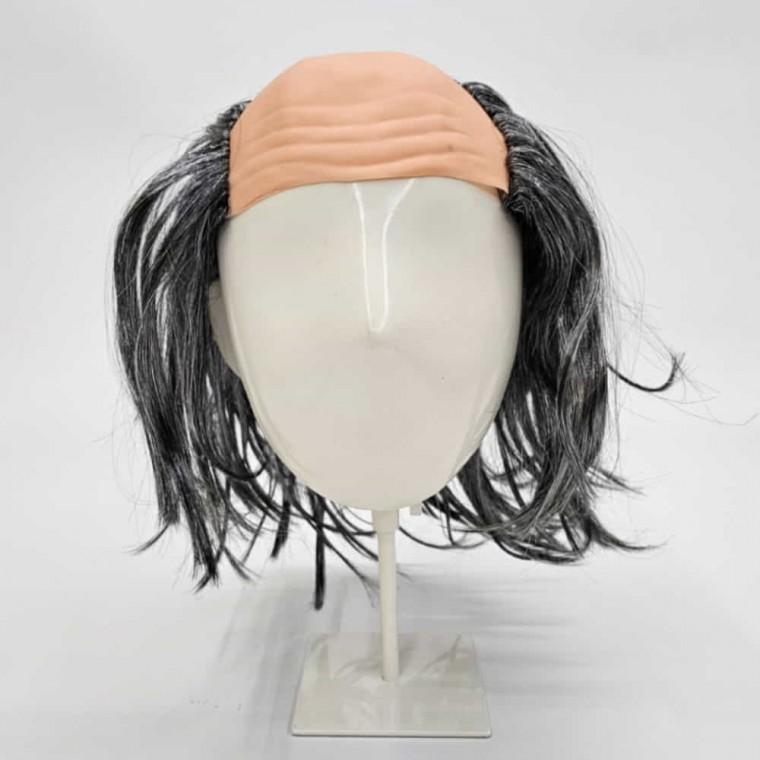 대머리 직모머리 가발 할아버지가발 웃긴소품