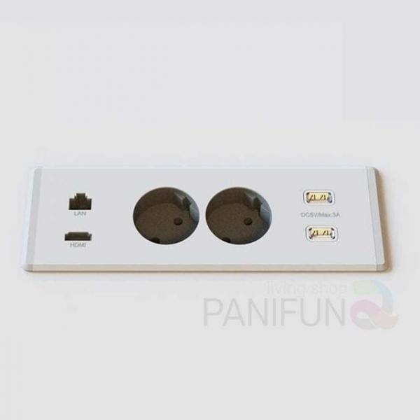 빌트인 usb lan hdmi 고정 매립콘센트 2구 USB콘센트 코너콘센트 아일랜드콘센트 책상콘센트 노출콘센트