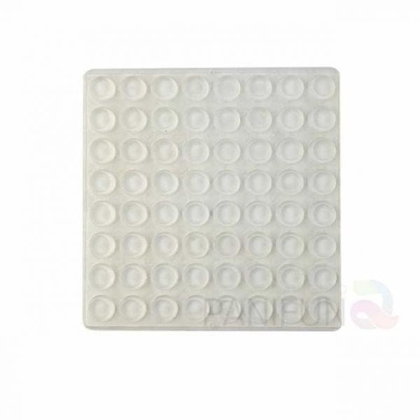 의자 긁힘방지 12x3.9 대 투명 64알 미끄럼방지패드 바닥긁힘방지 밀림방지스티커 유리보호 유리밀림방지