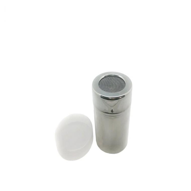 메쉬 파우더통 그물형 300ml 초코파우더통 시나몬토핑 말차통
