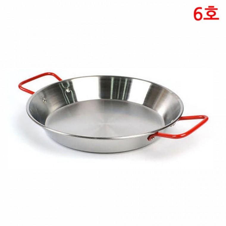 레드핸들 스텐 빠에야냄비 6호 28cm 파에야냄비 함박스테이크냄비 감바스냄비
