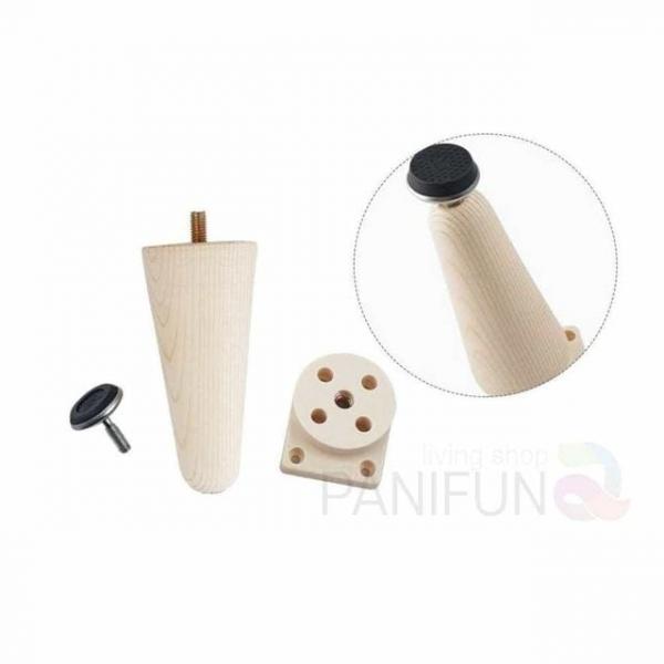 원목 사선 가구발 세트 소 티테이블다리 쇼파테이블다리 상판다리 테이블다리교체 상다리