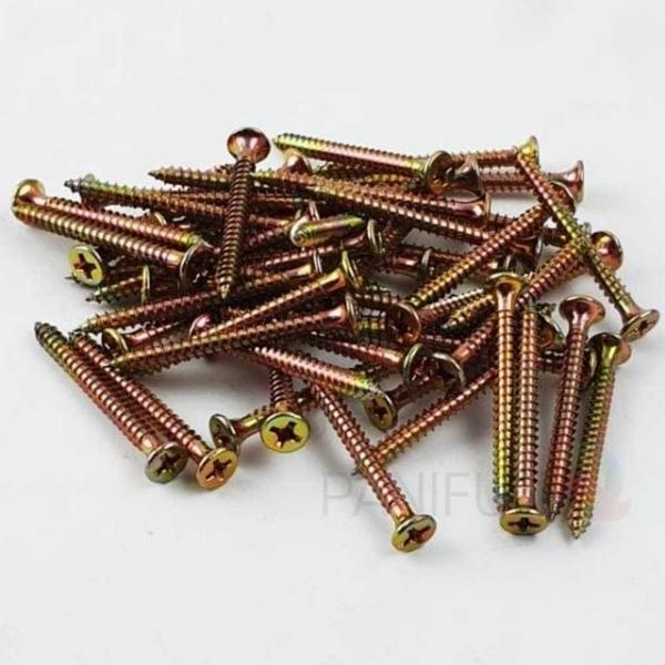 3.5mm 접시피스 3.5x48 목공 회전나사 목재용피스 원목나사 연결나사 나사스크류